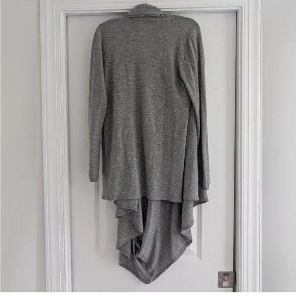 Alice + Olivia base cowl neck sweater cardigan wrap - Picture 3 of 5